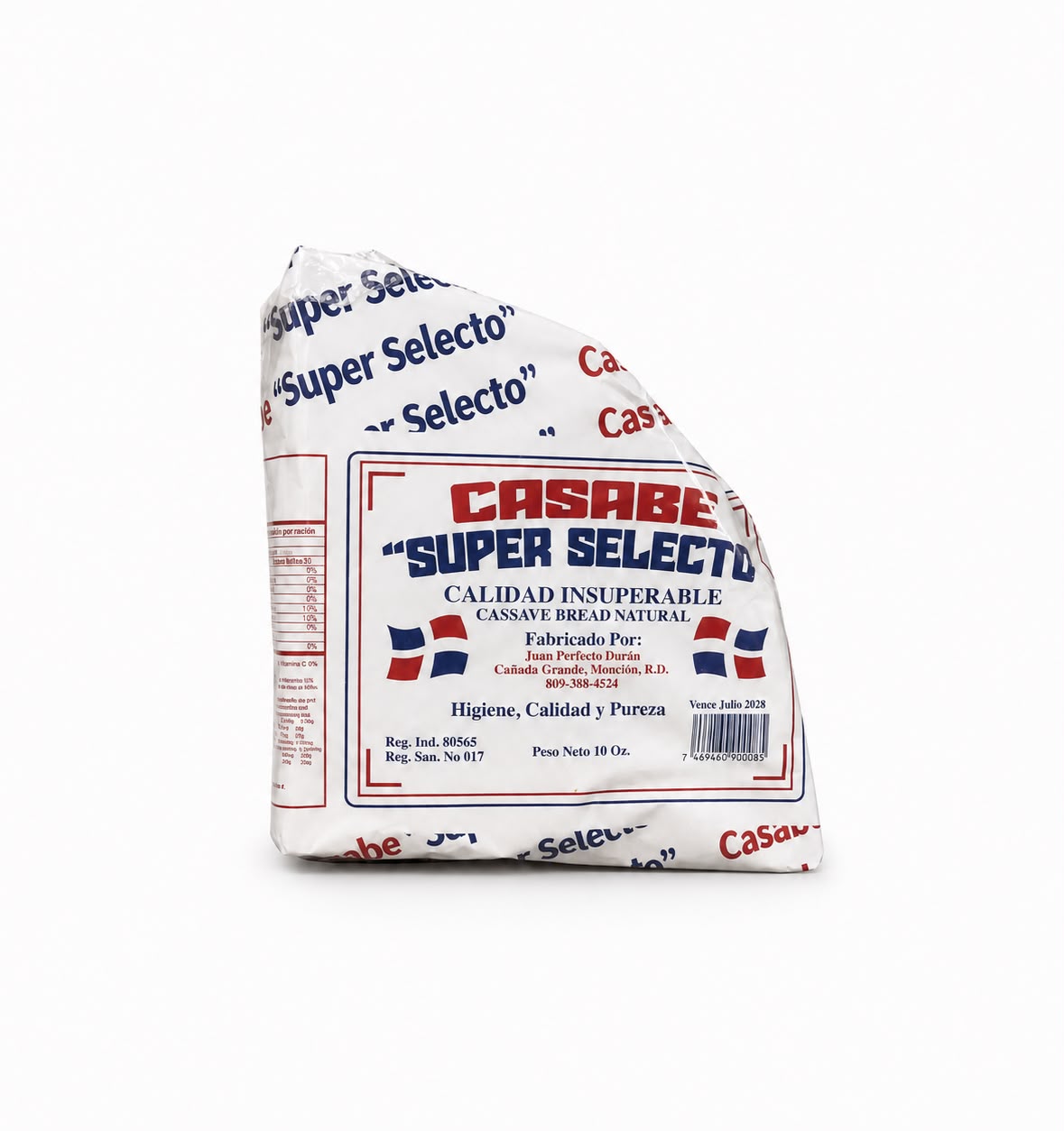 CASABE ECONOMICO 10OZ